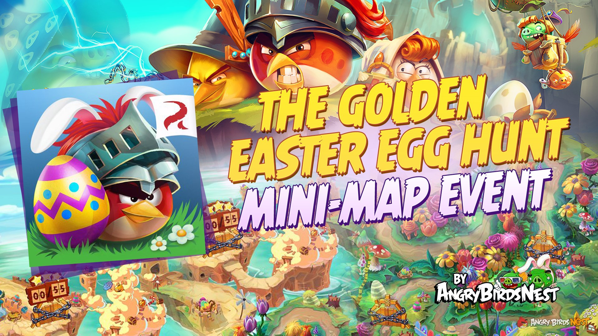Angry Birds Epic Golden Easter Egg Hunt Event First Look Featured Image
