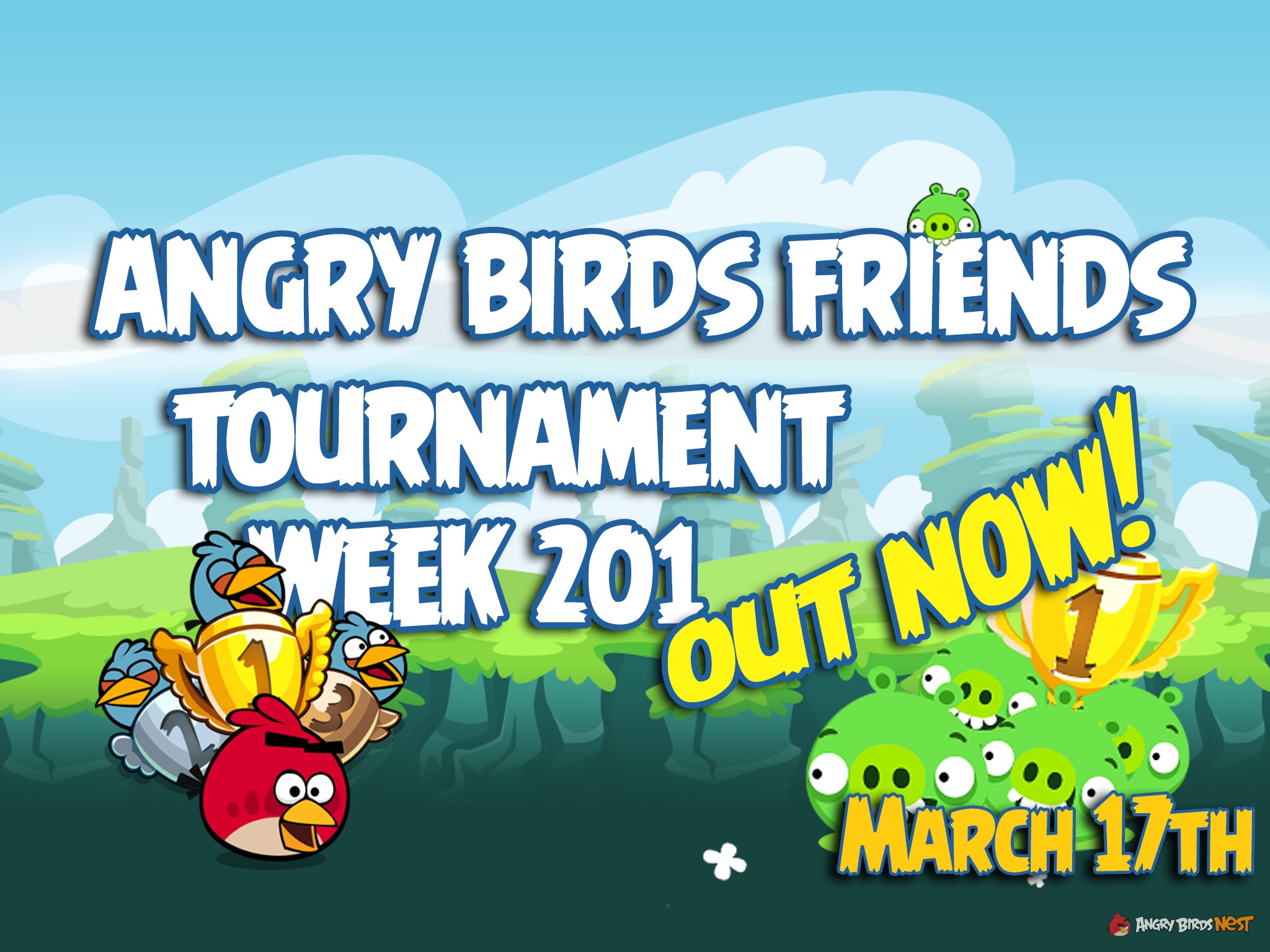 Angry Birds Friends Tournament Week 201 Feature Image