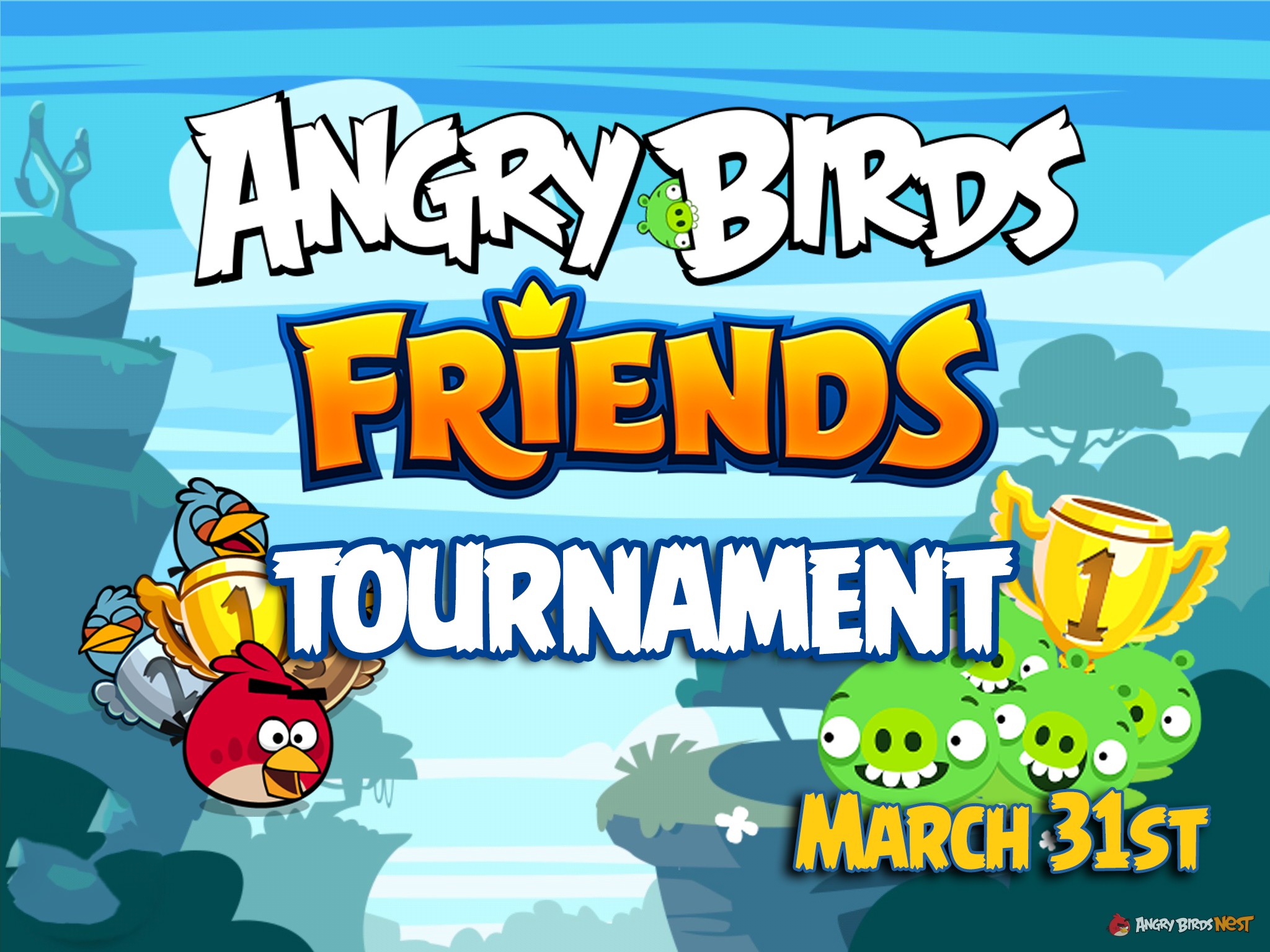 Angry Birds Friends Tournament Week 203 Feature Template 2016