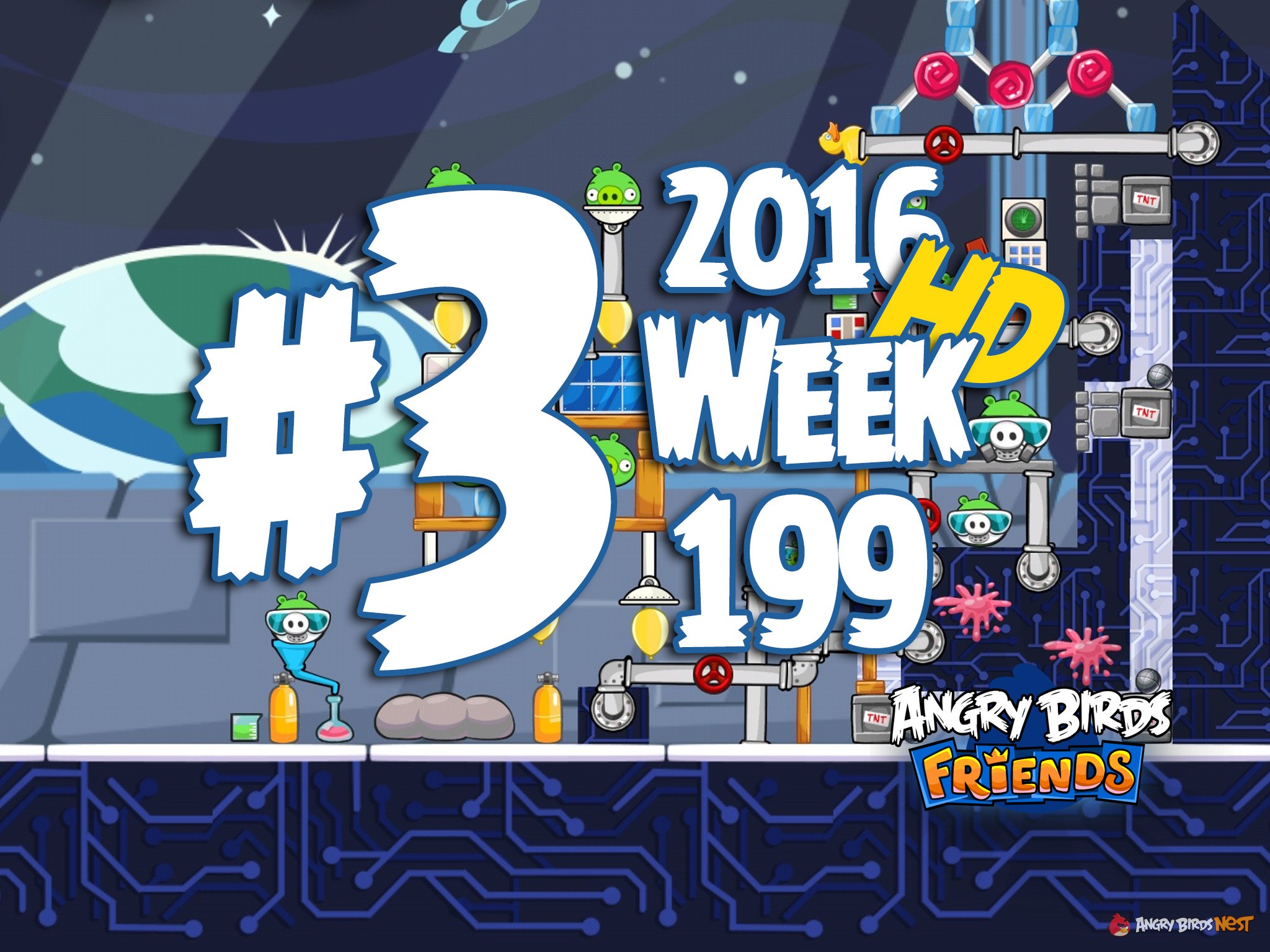 Angry Birds Friends Week 199 Level 3