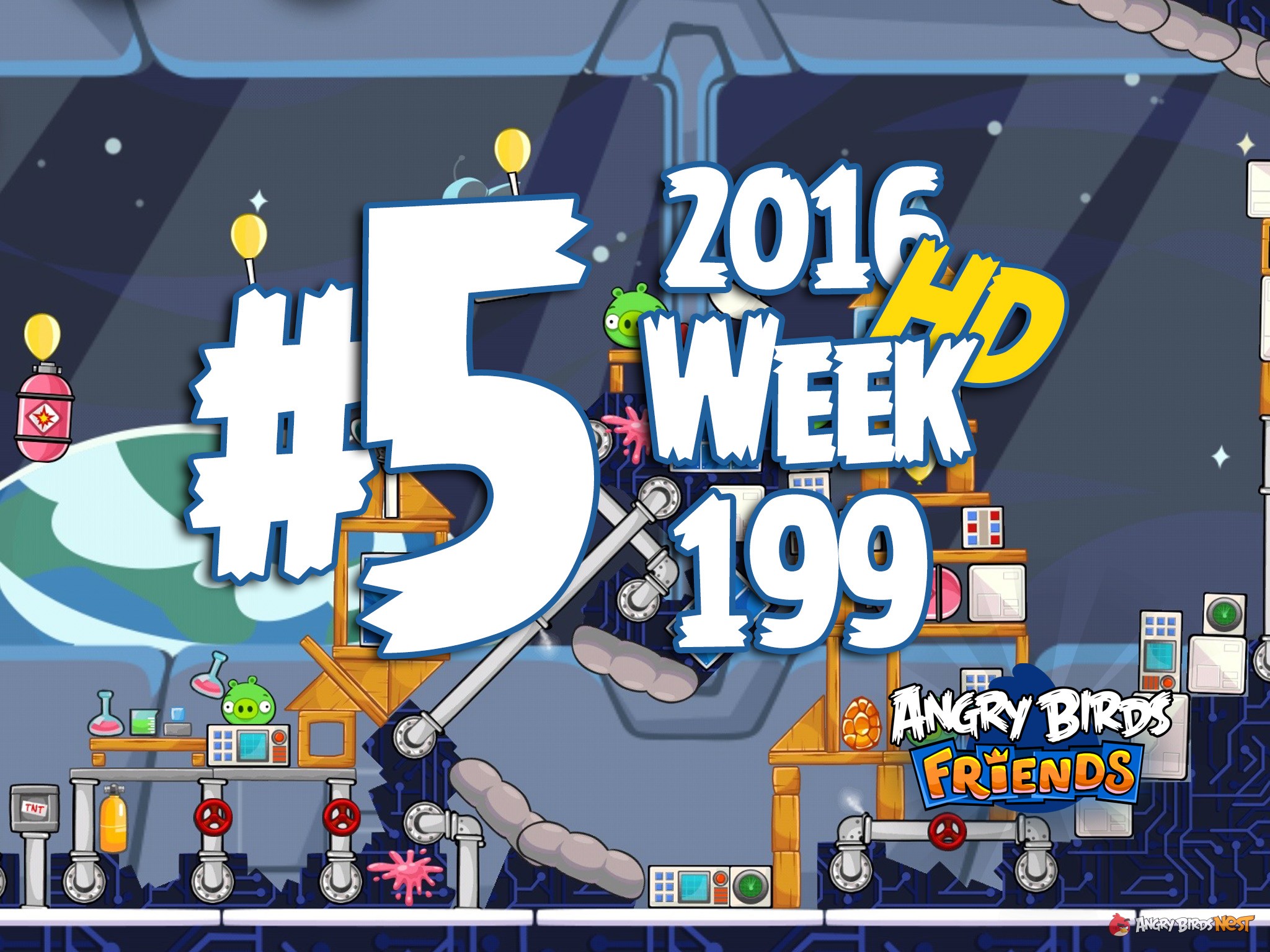 Angry Birds Friends Week 199 Level 5