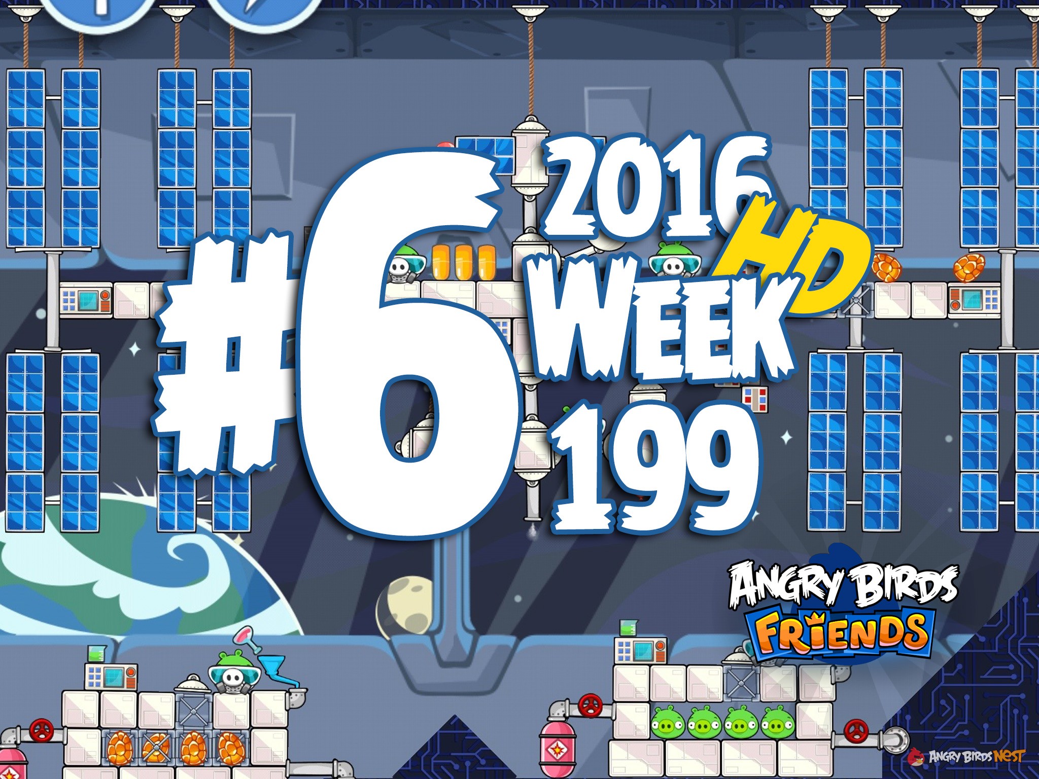 Angry Birds Friends Week 199 Level 6