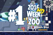 Angry Birds Friends 2016 Space Tournament Level 1 Week 200 Walkthrough
