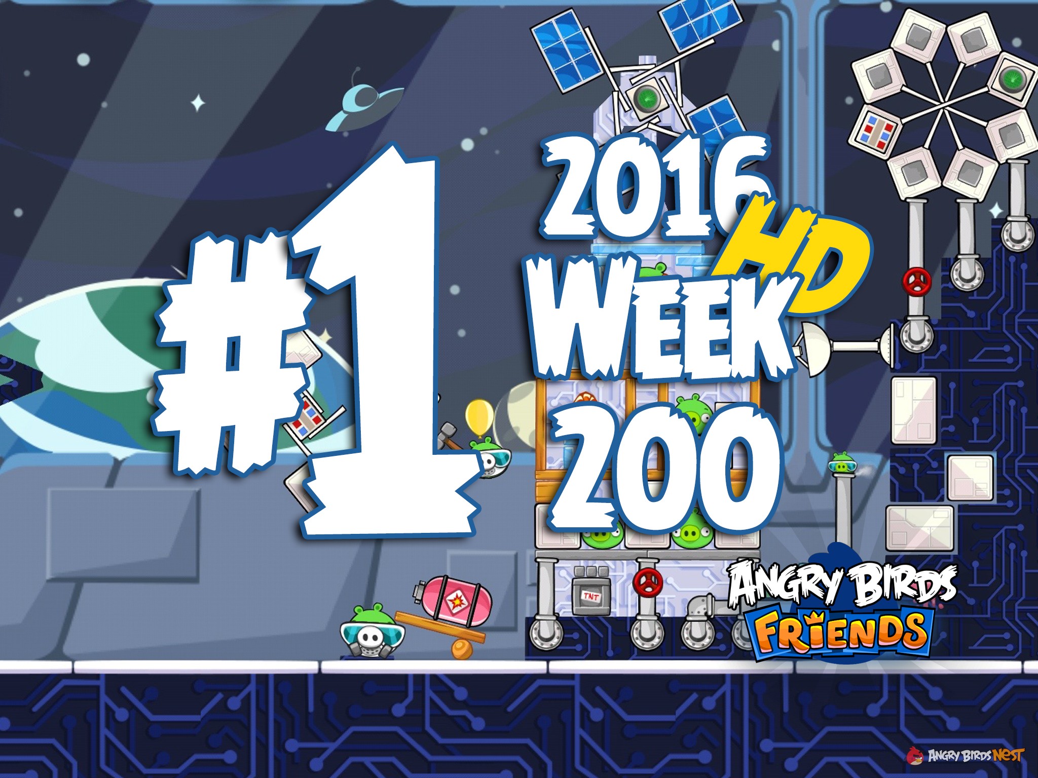 Angry Birds Friends Week 200 Level 1