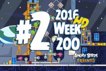 Angry Birds Friends 2016 Space Tournament Level 2 Week 200 Walkthrough