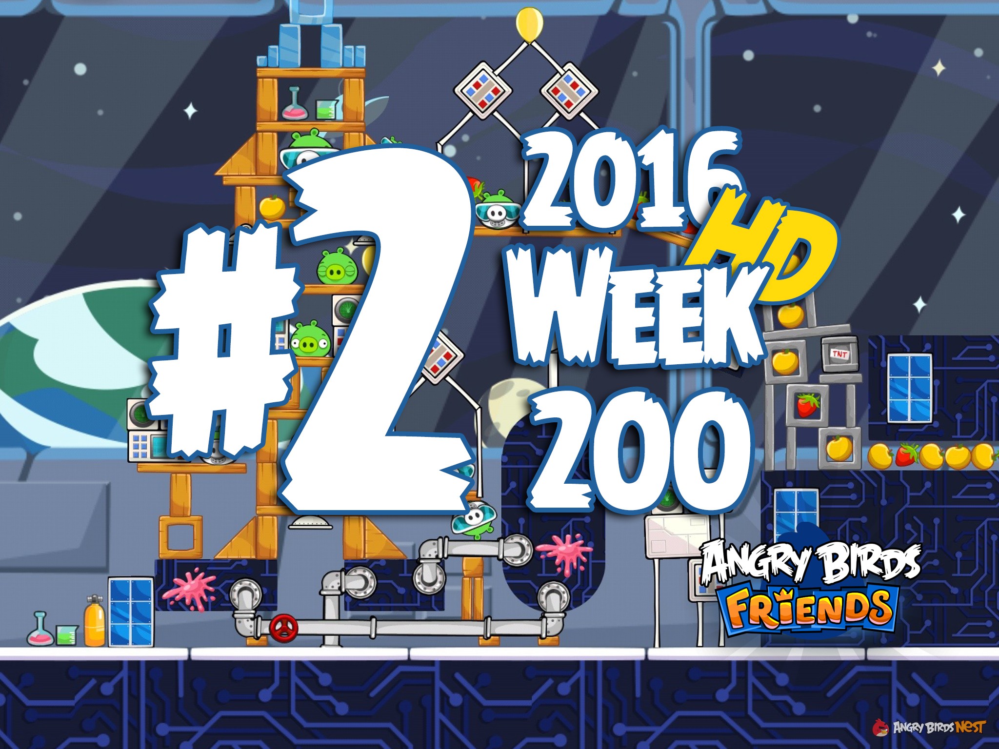 Angry Birds Friends Week 200 Level 2