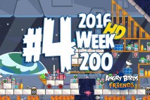 Angry Birds Friends 2016 Space Tournament Level 4 Week 200 Walkthrough