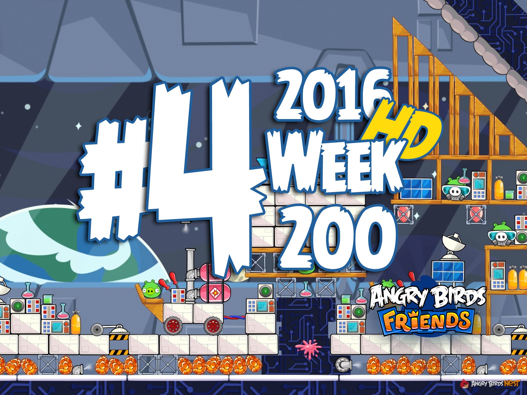 Angry Birds Friends Week 200 Level 4