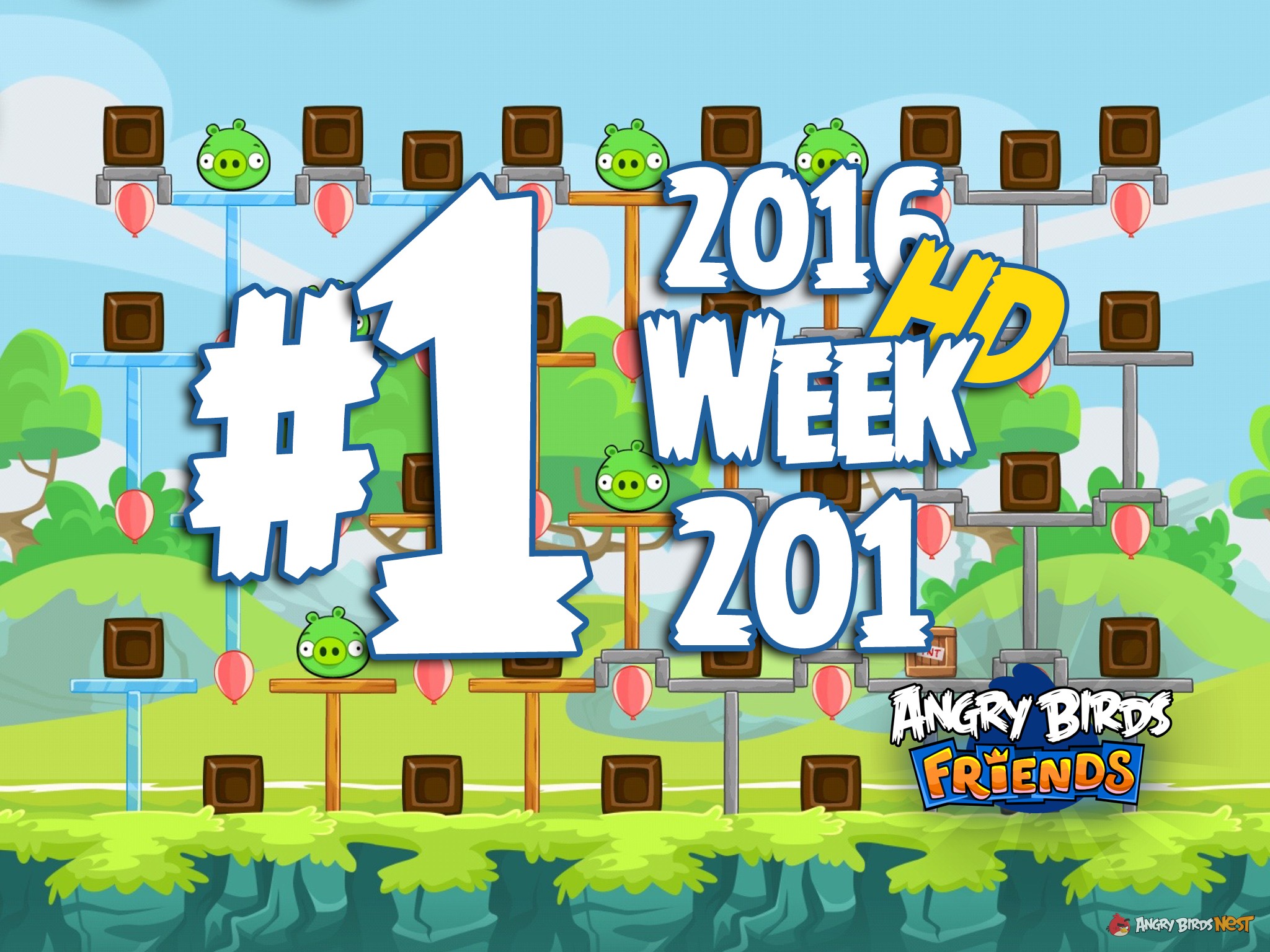 Angry Birds Friends Week 201 Level 1