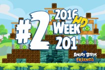 Angry Birds Friends 2016 Tournament Level 2 Week 201 Walkthrough