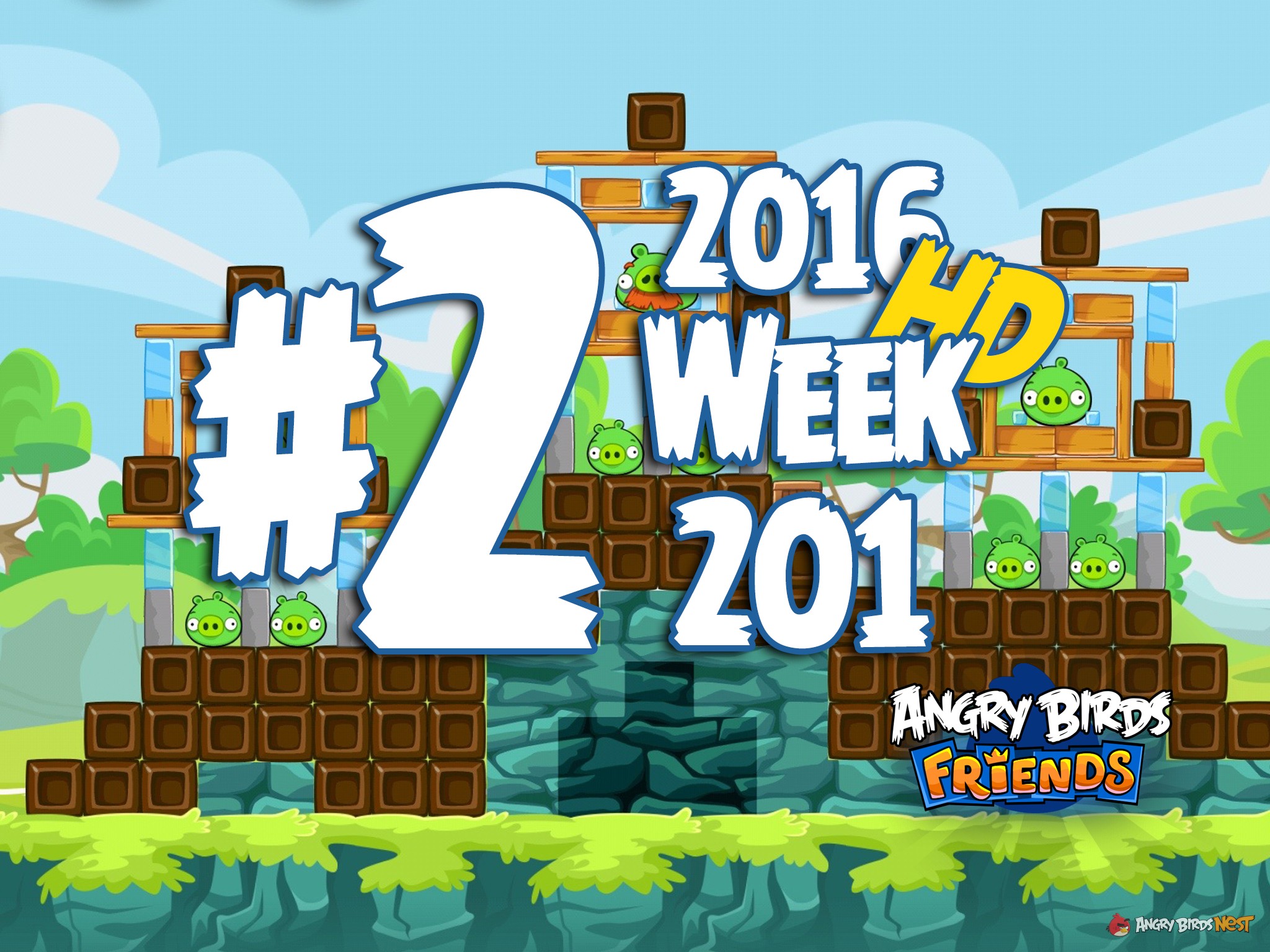 Angry Birds Friends Week 201 Level 2