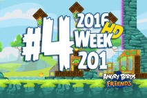 Angry Birds Friends 2016 Tournament Level 4 Week 201 Walkthrough
