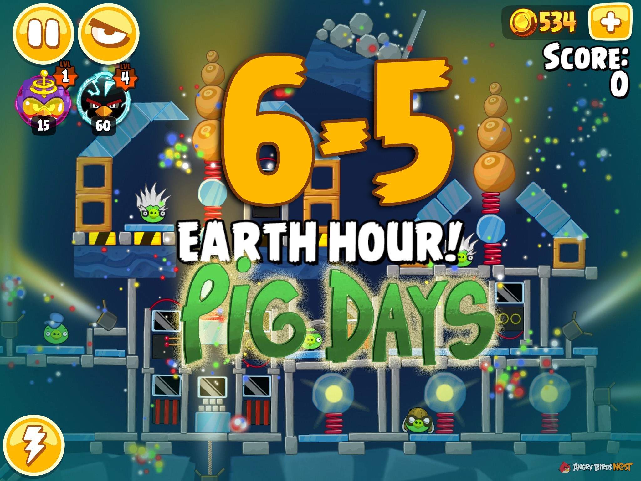Angry Birds Seasons Pig Days Chapter 6 Level 6-5