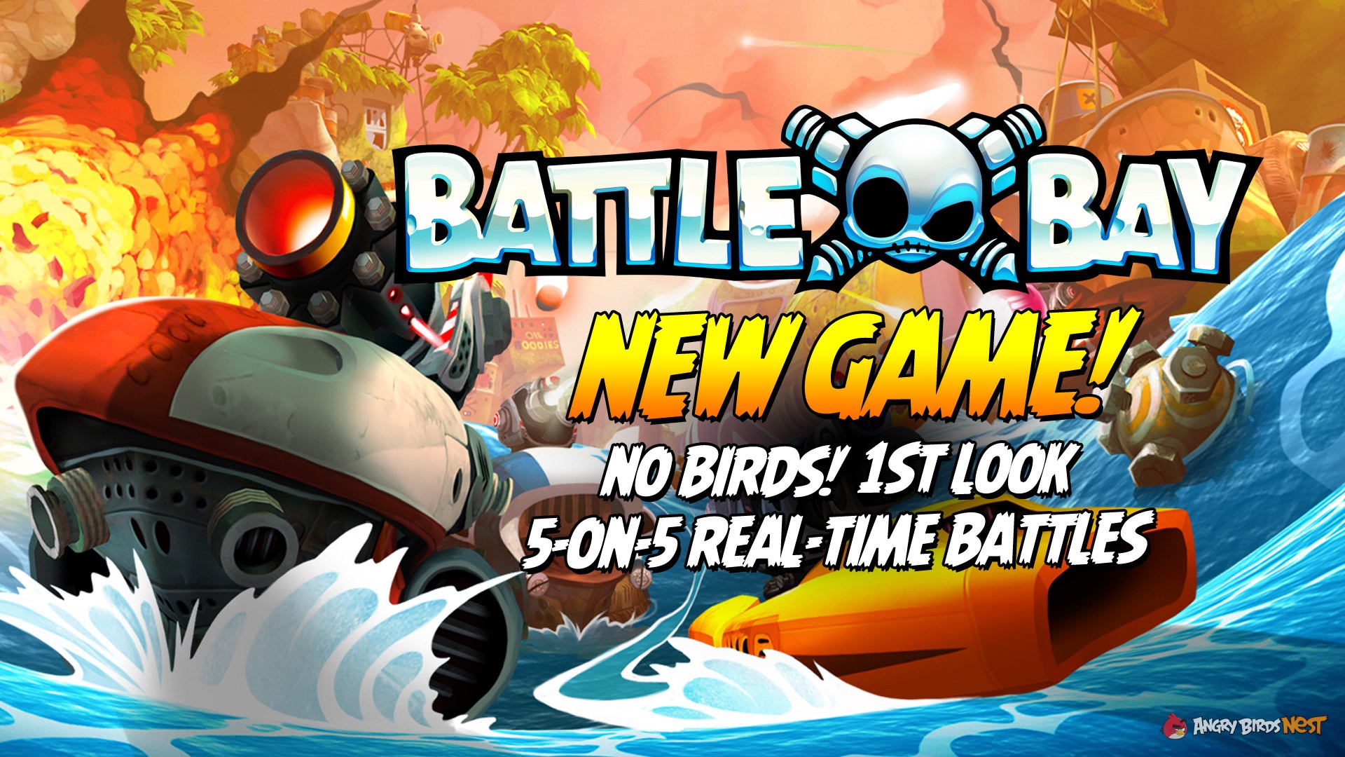 Battle Bay Real-Time Strategy Game by Rovio Soft-Launch Featured Image