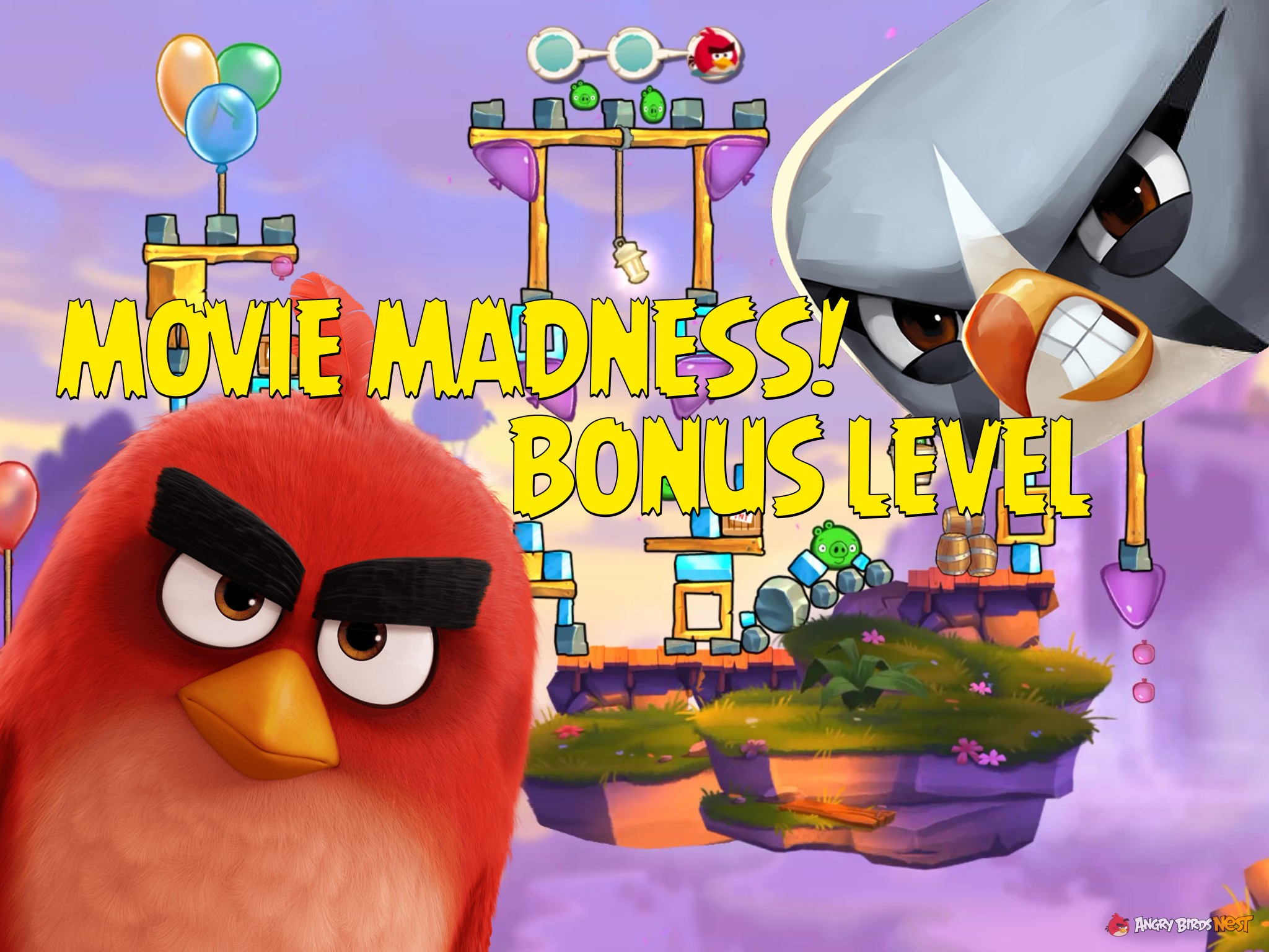 Angry Birds 2 Movie Madness! Bonus Level