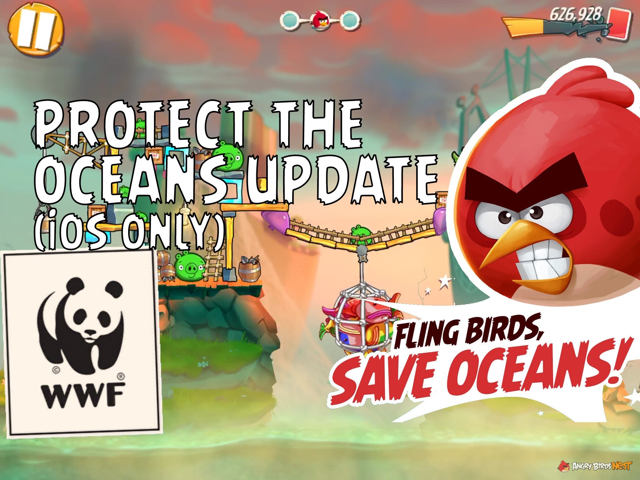 Angry Birds 2 Protect the Oceans Update Featured Image
