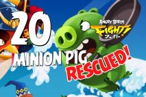 Angry Birds Fight! Minion Pig RESCUED!