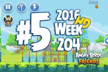 Angry Birds Friends 2016 Tournament Mania II-1 Level 5 Week 204 Walkthrough