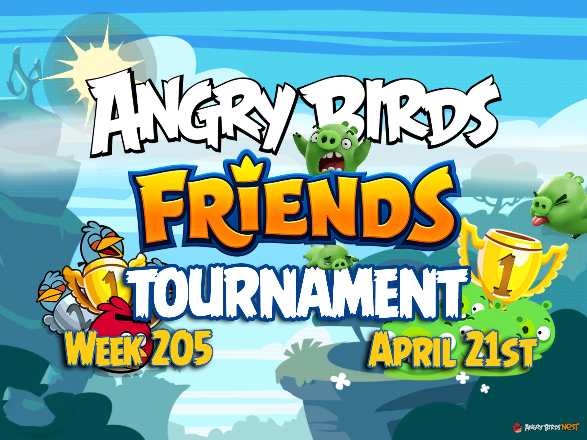 Angry Birds Friends Tournament week 205 Feature Image