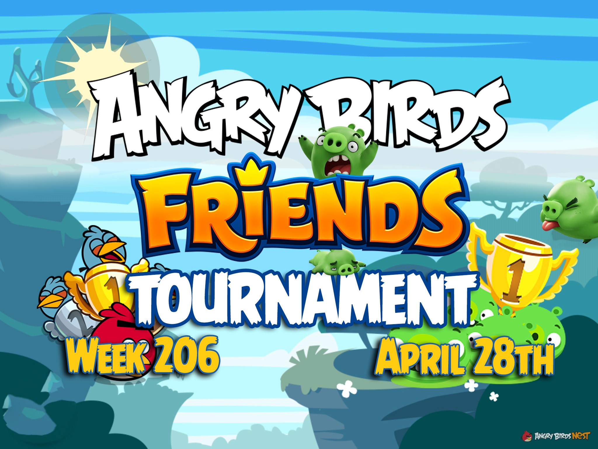 Angry Birds Friends Tournament week 206 Feature Image