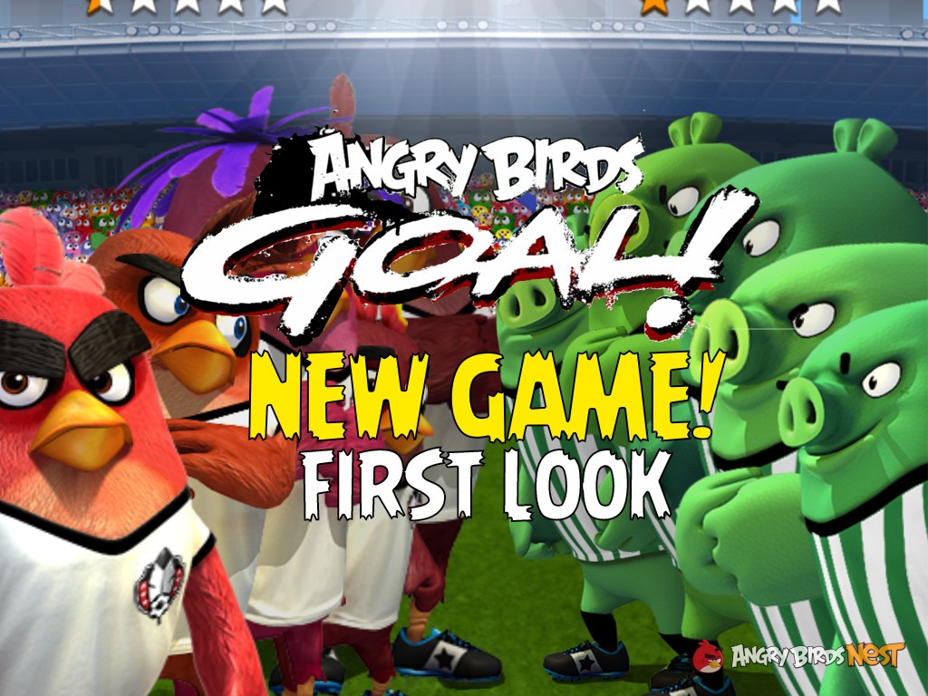 Angry Birds Goal! New Game First Look