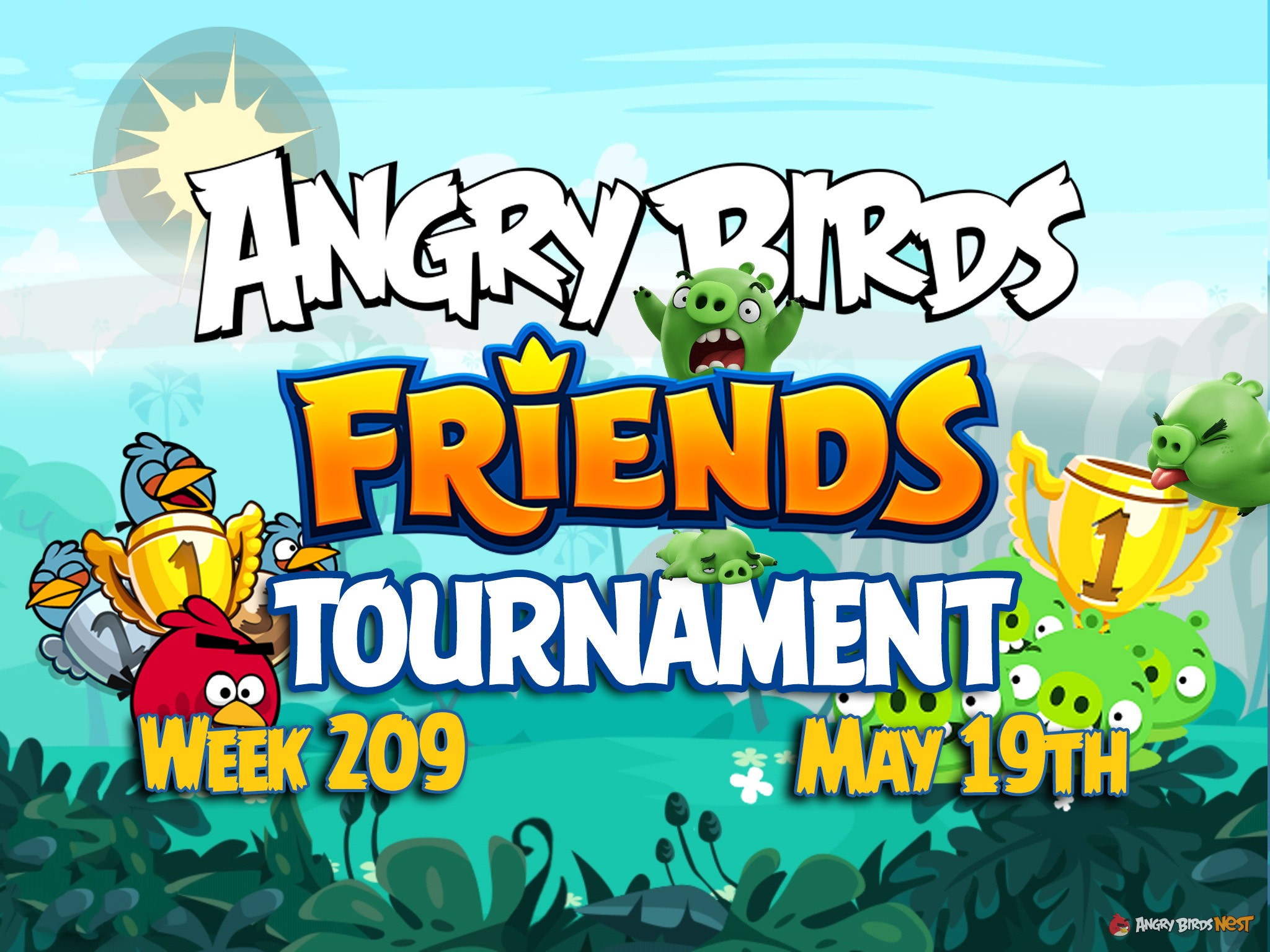 Angry Birds Friends Tournament week 209 Feature Image