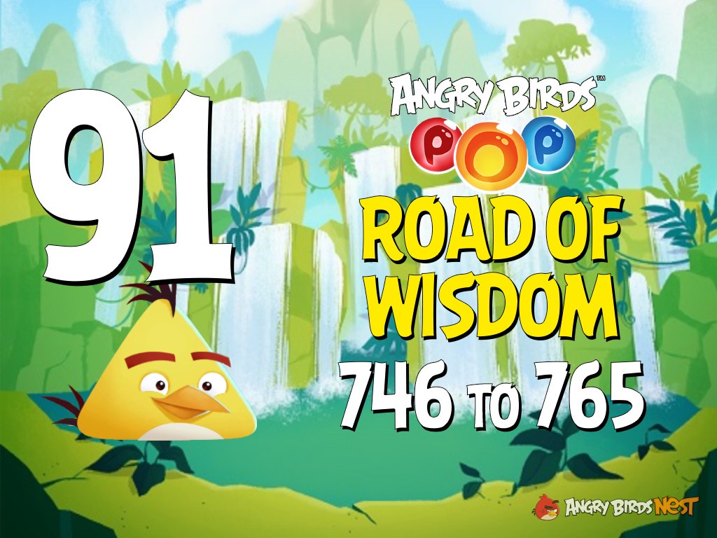Angry Birds POP! Part 91 - Levels 746 to 765 - Road Of Wisdom