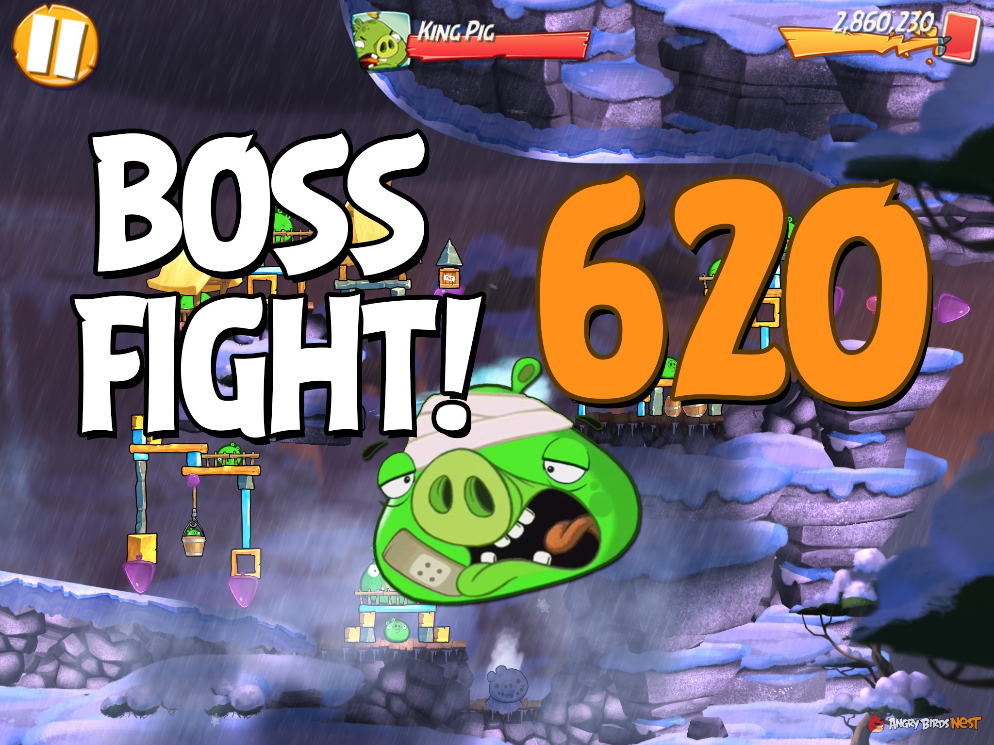 Angry Birds 2 Boss Fight Level 620