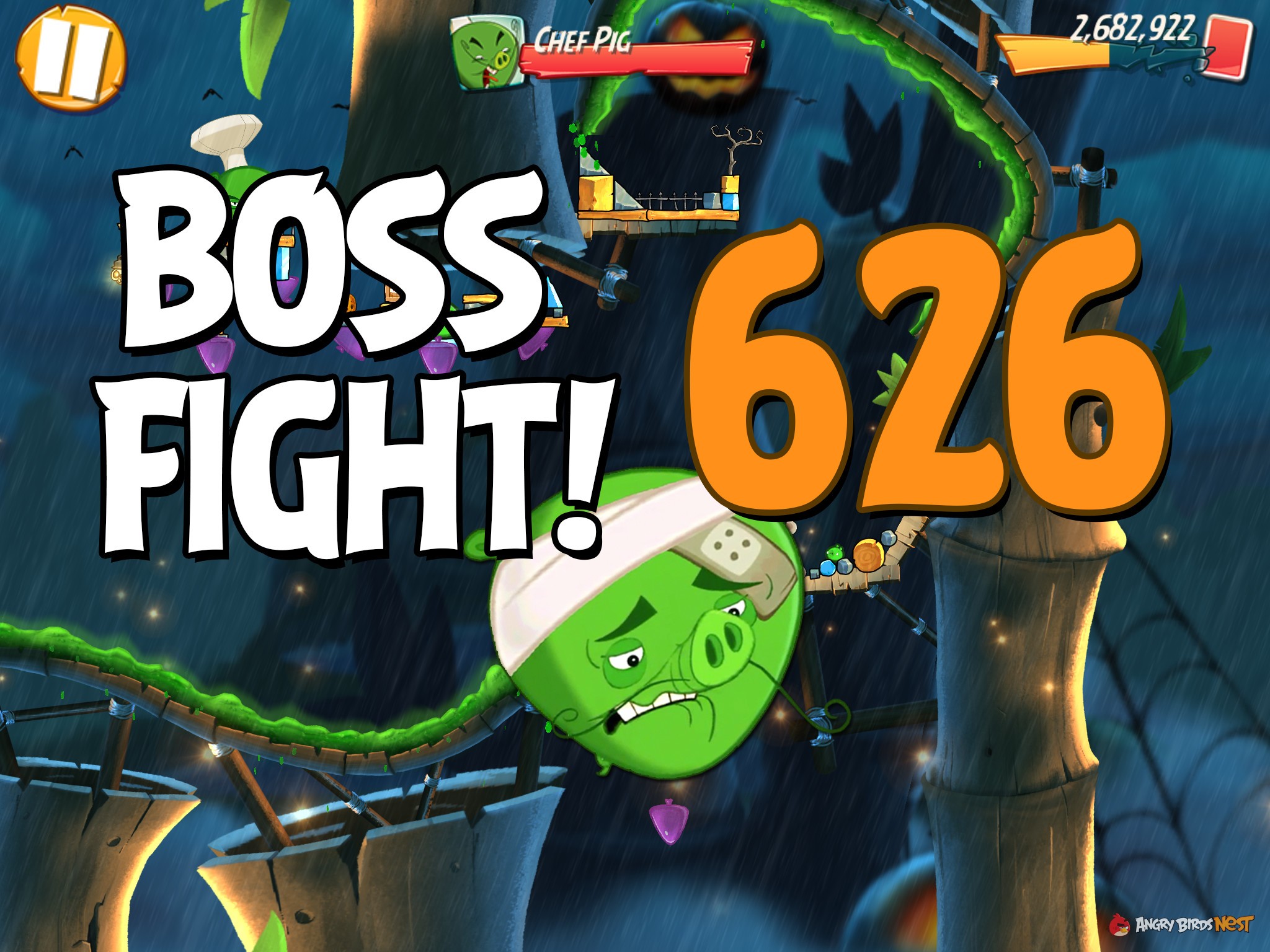 Angry Birds 2 Boss Fight Level 626