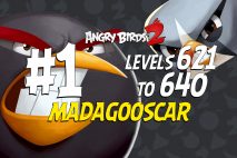 Angry Birds 2 Levels 621 to 640 Madagooscar 3-Star Walkthrough – Bamboo Forest
