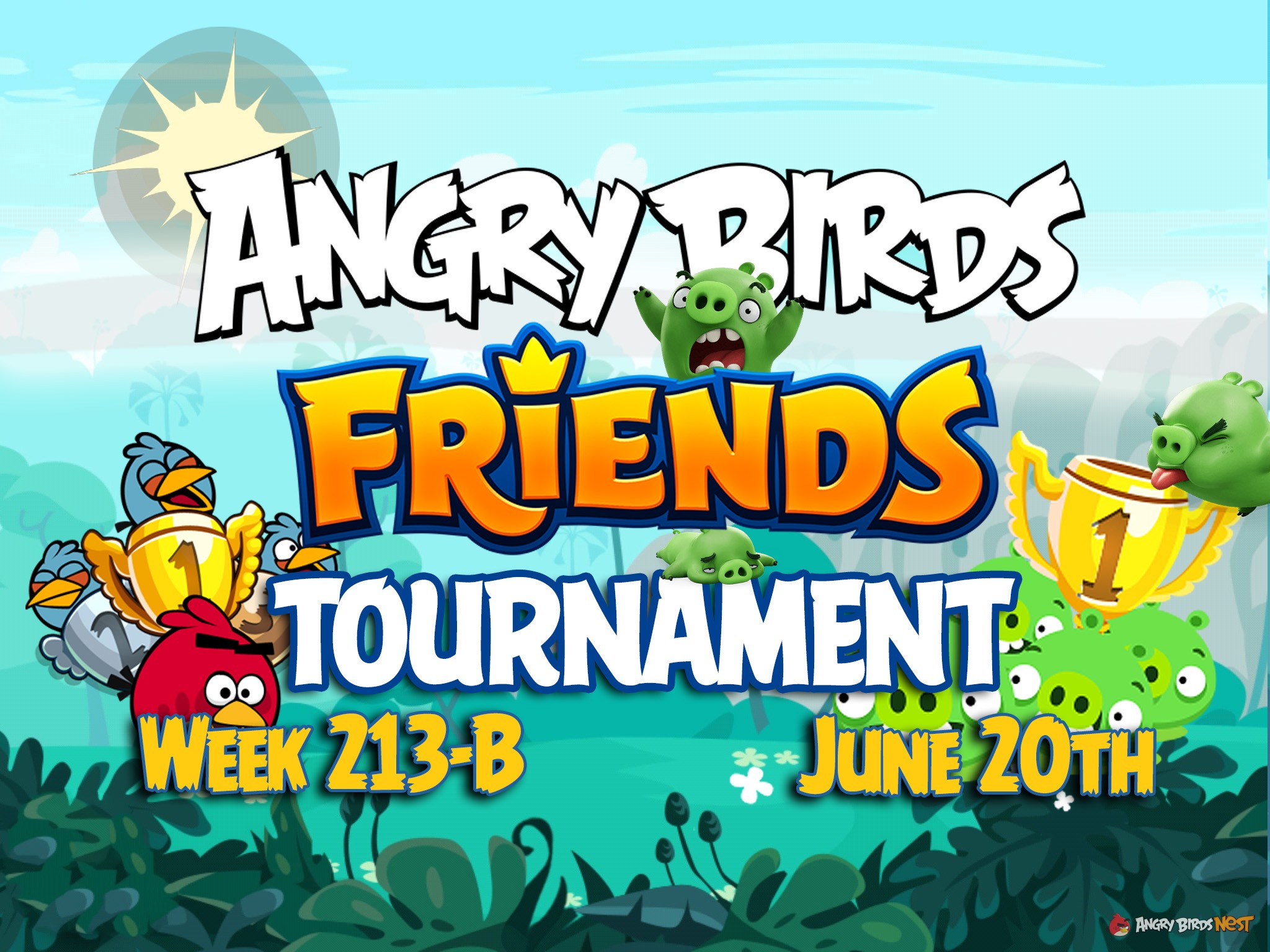 Angry Birds Friends Tournament Week 213B Feature Image Template 2016