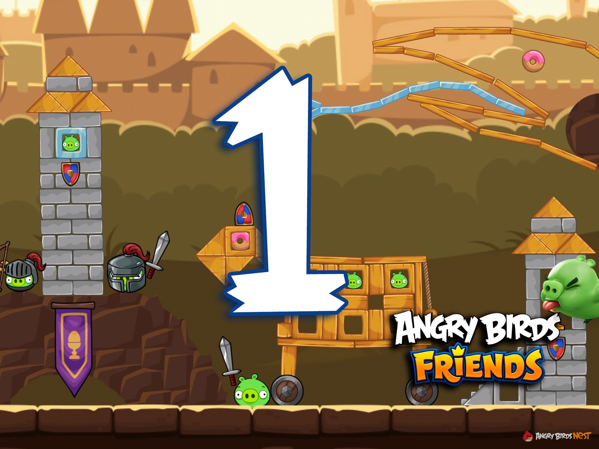 Angry Birds Friends Tournament Week 213B Level 1