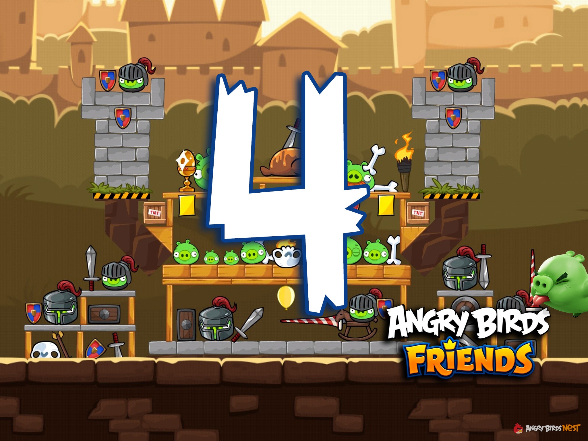 Angry Birds Friends Tournament Week 213B Level 4