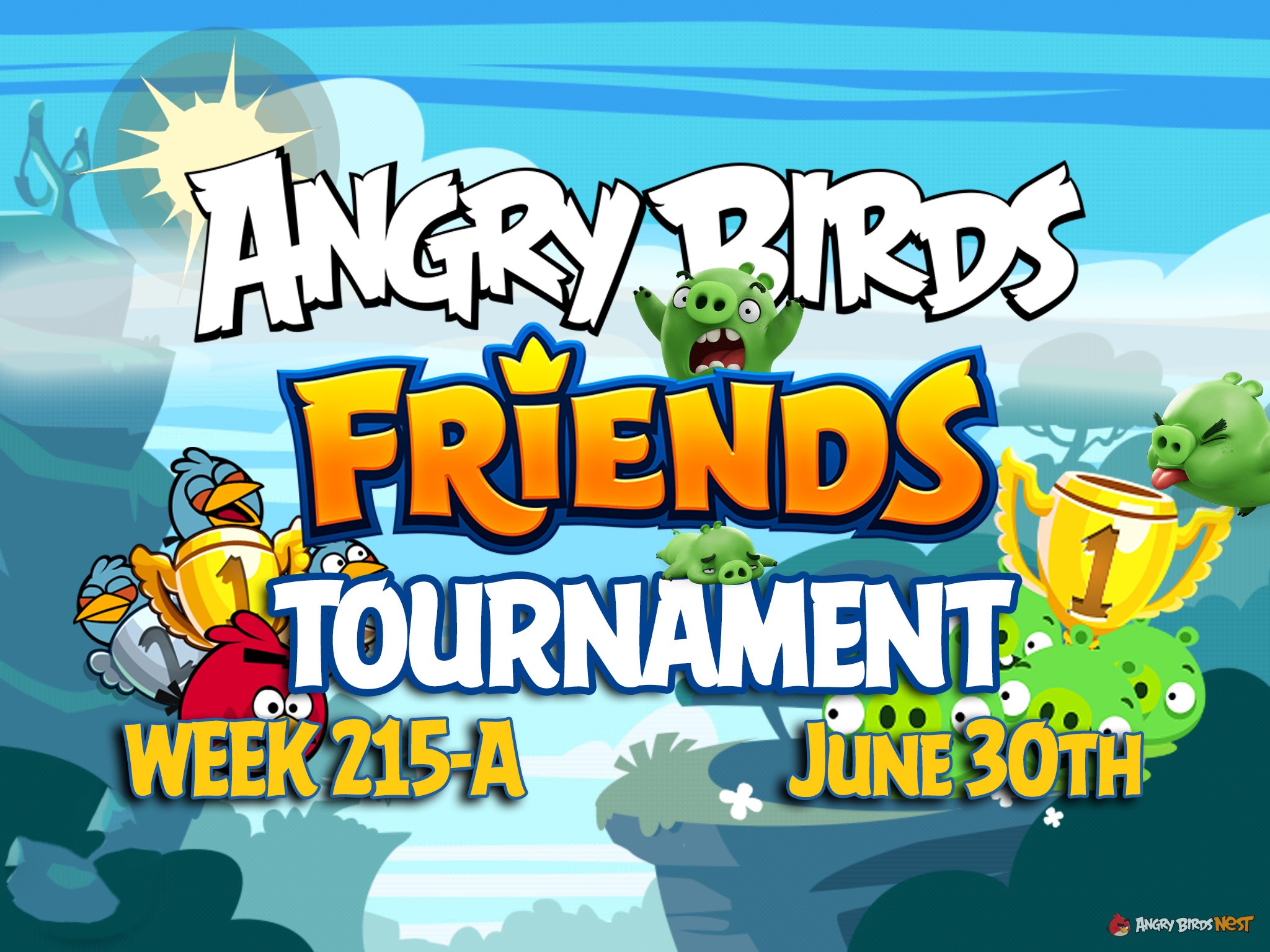 Angry Birds Friends Tournament Week 215-A Feature Image