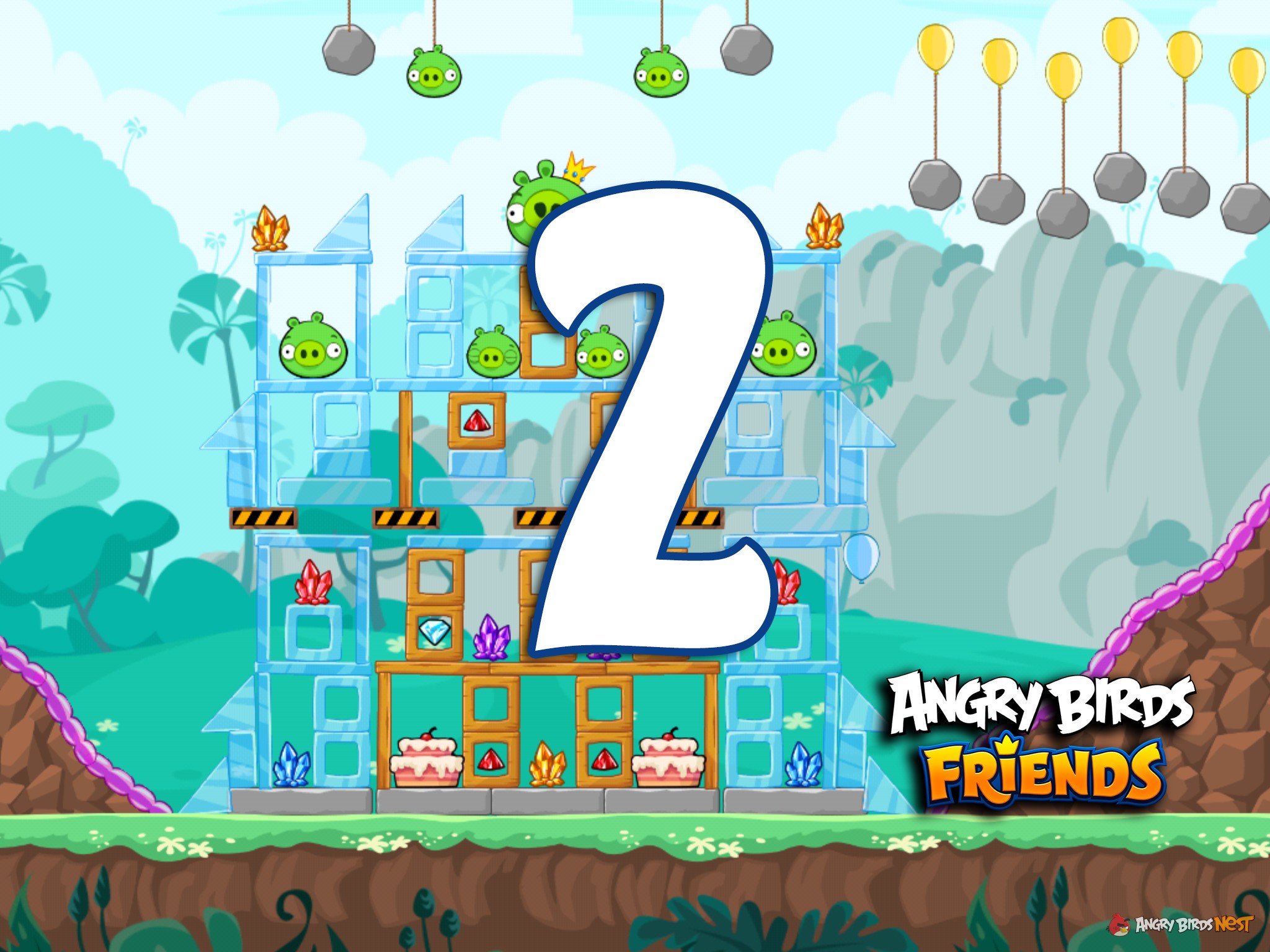 Angry Birds Friends Week 214-B Level 2