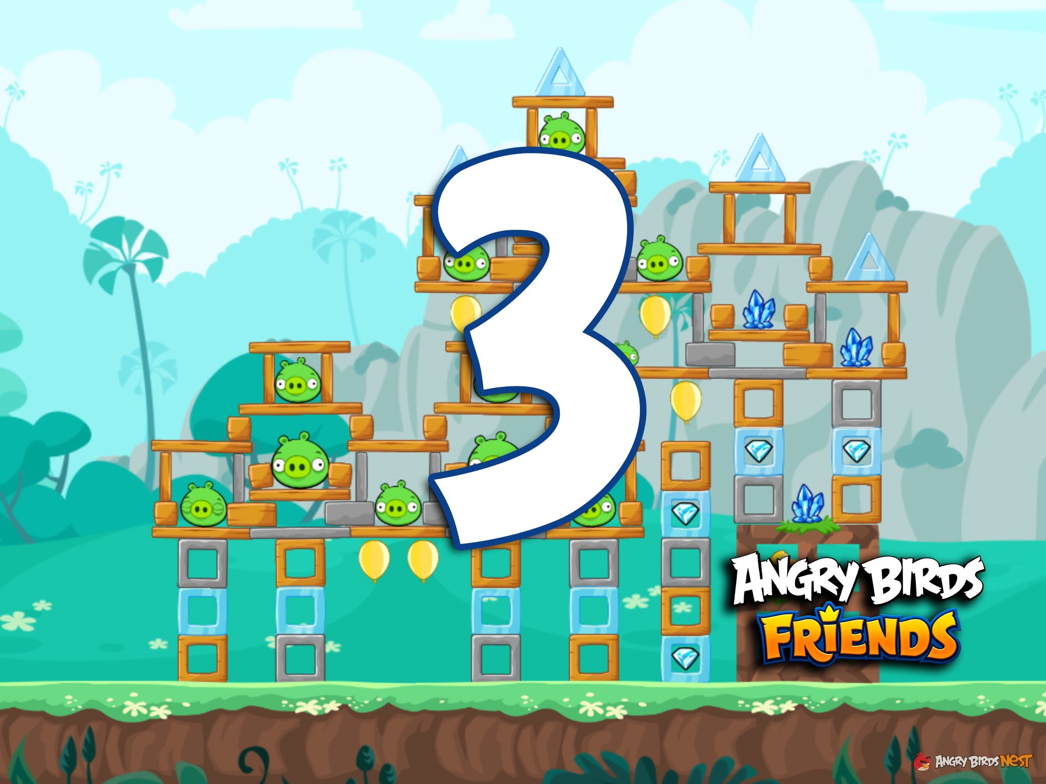 Angry Birds Friends Week 214-B Level 3