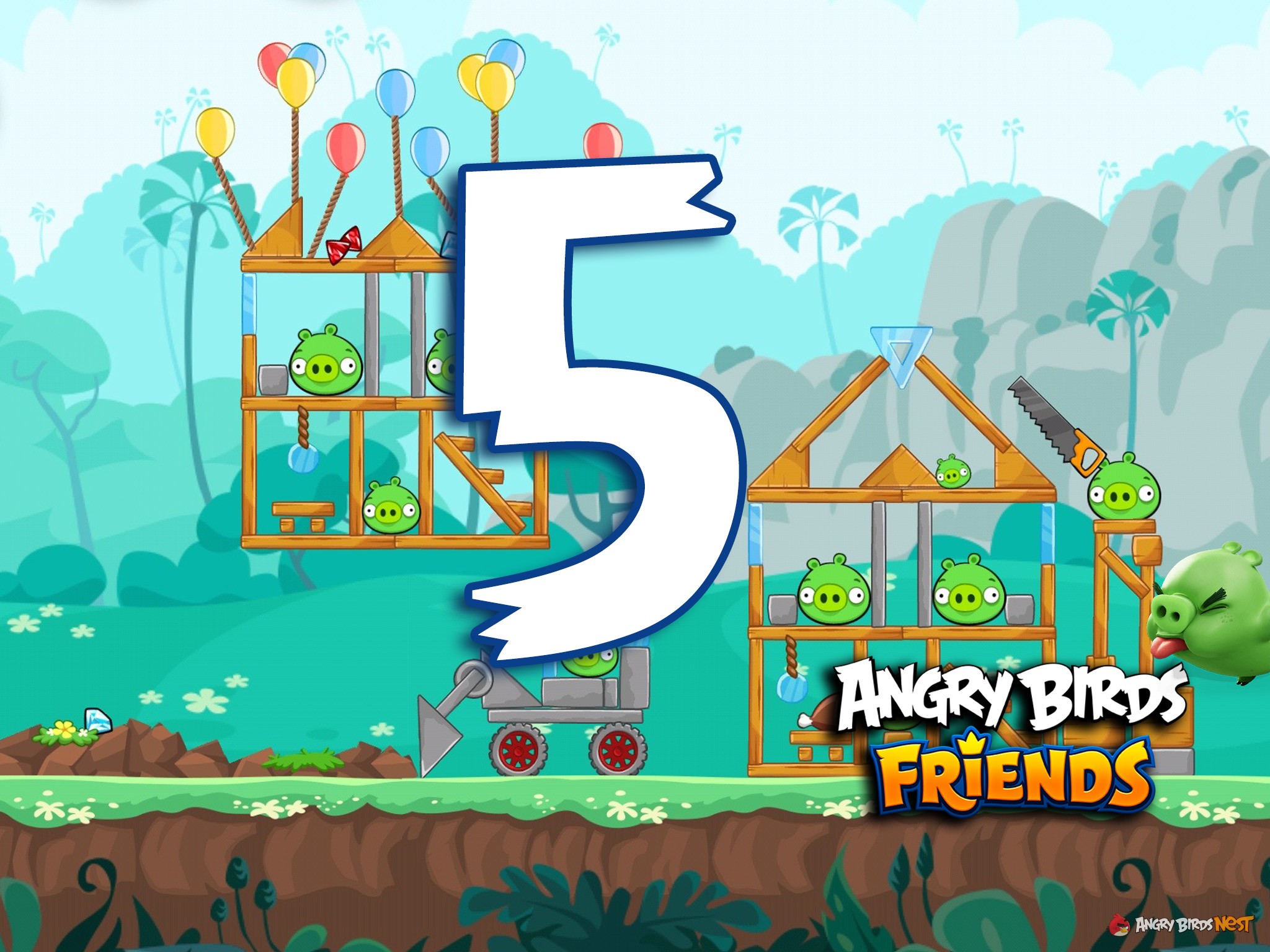 Angry Birds Friends Week 214A Level 5