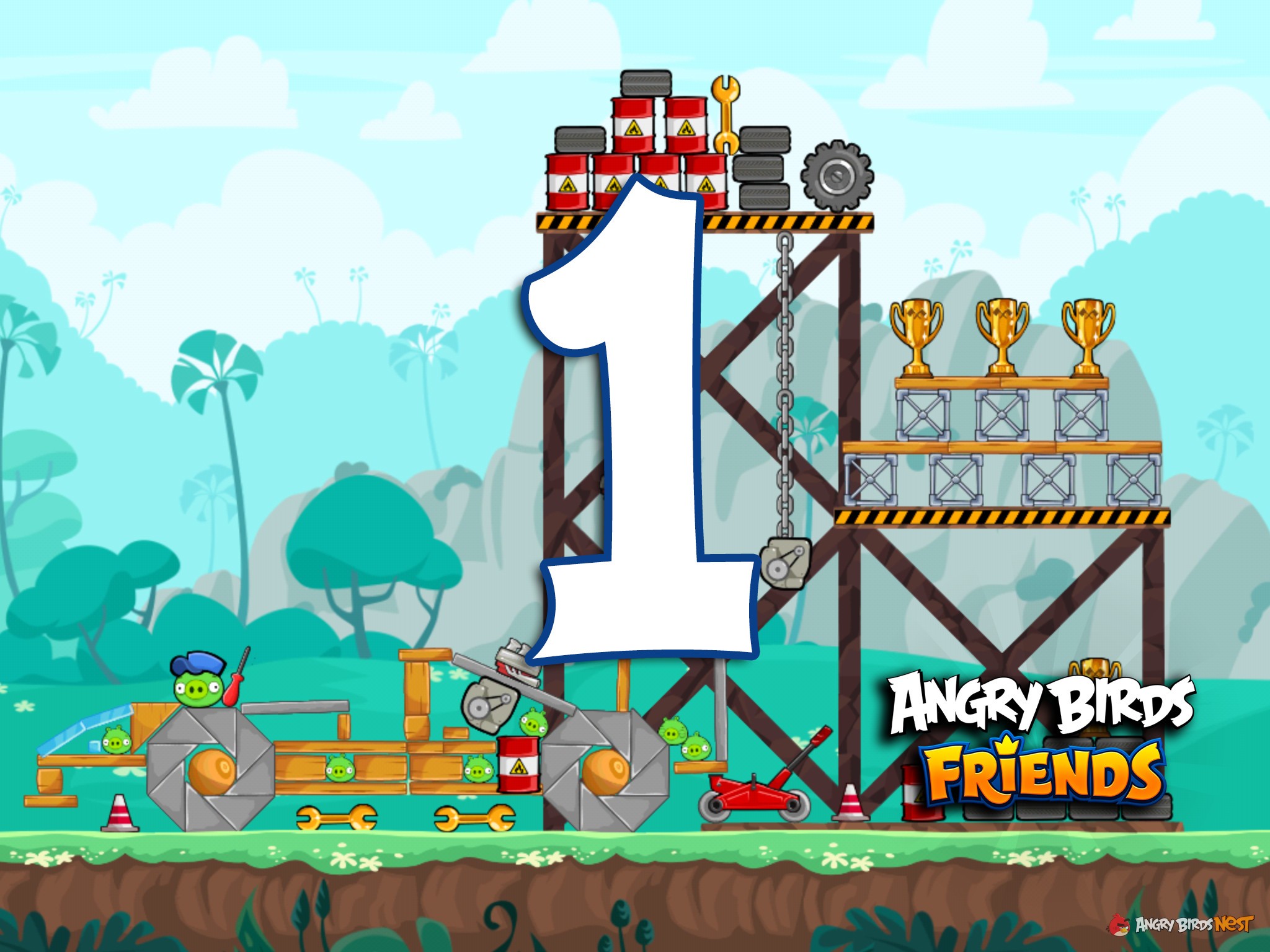 Angry Birds Friends Week 215-A Level 1