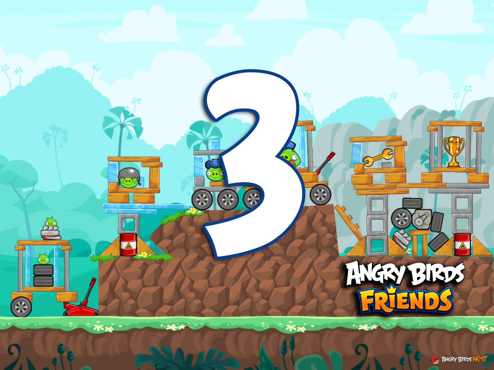Angry Birds Friends Week 215-A Level 3