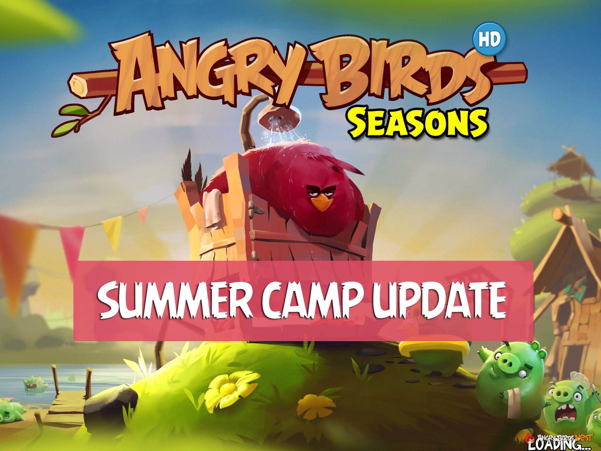 Angry Birds Seasons Summer Camp Featured Image