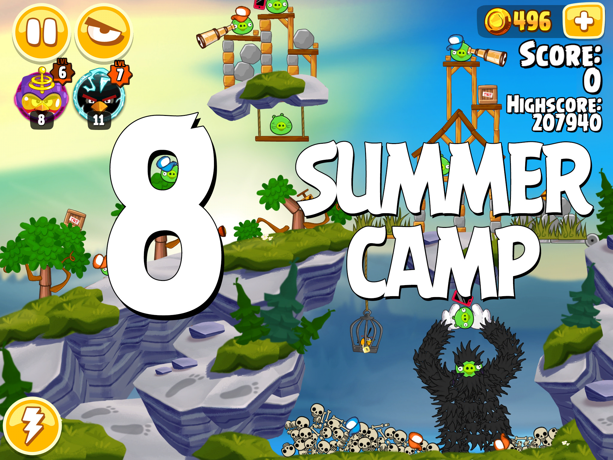 Angry-Birds-Seasons-Summer-Camp-Level-8