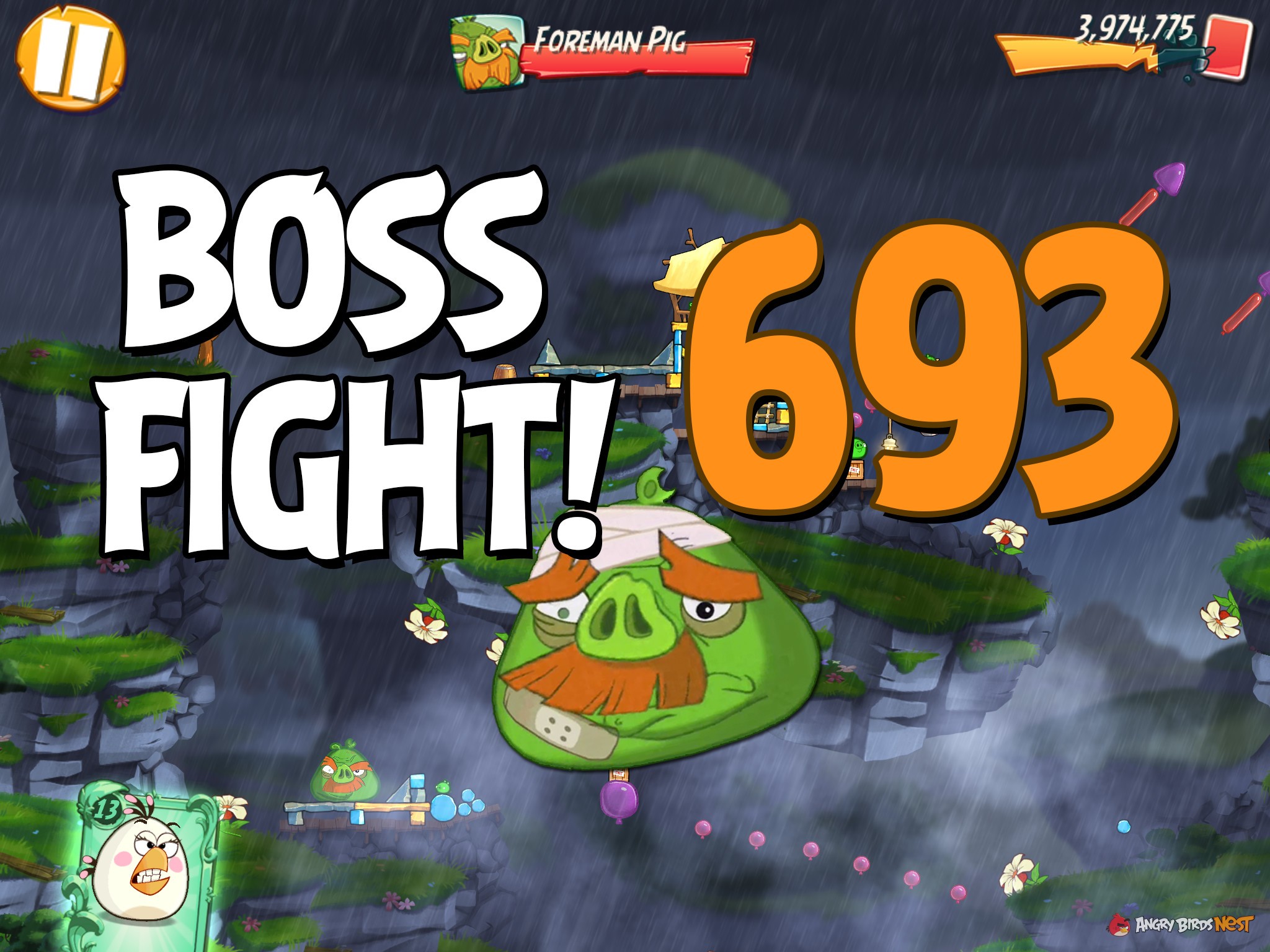 Angry Birds 2 Boss Fight Level 693