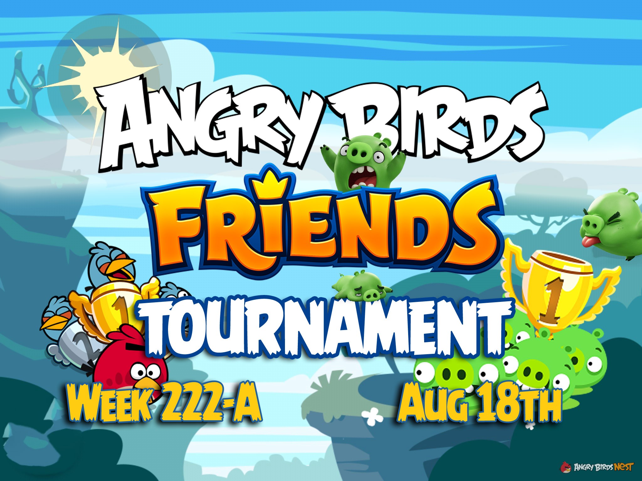 Angry Birds Friends Tournament Week 222-A Feature Image