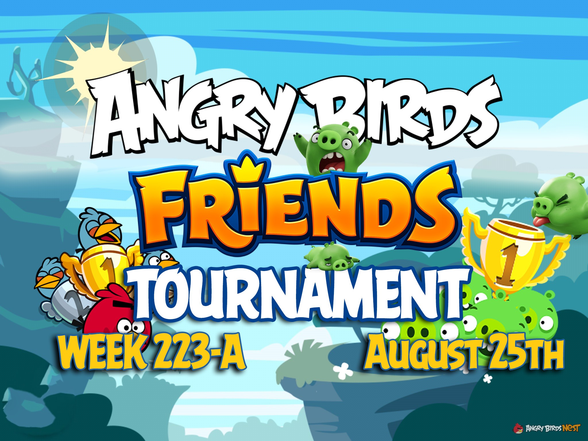Angry Birds Friends Tournament Week 223-A Feature Image