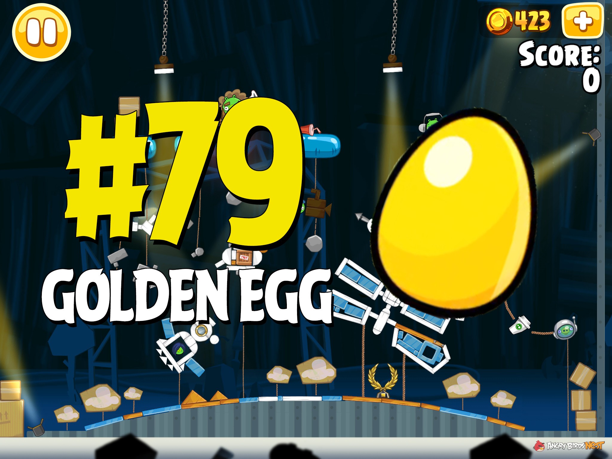 Angry Birds Seasons Piggywood Studios Part 1 Golden Egg 79