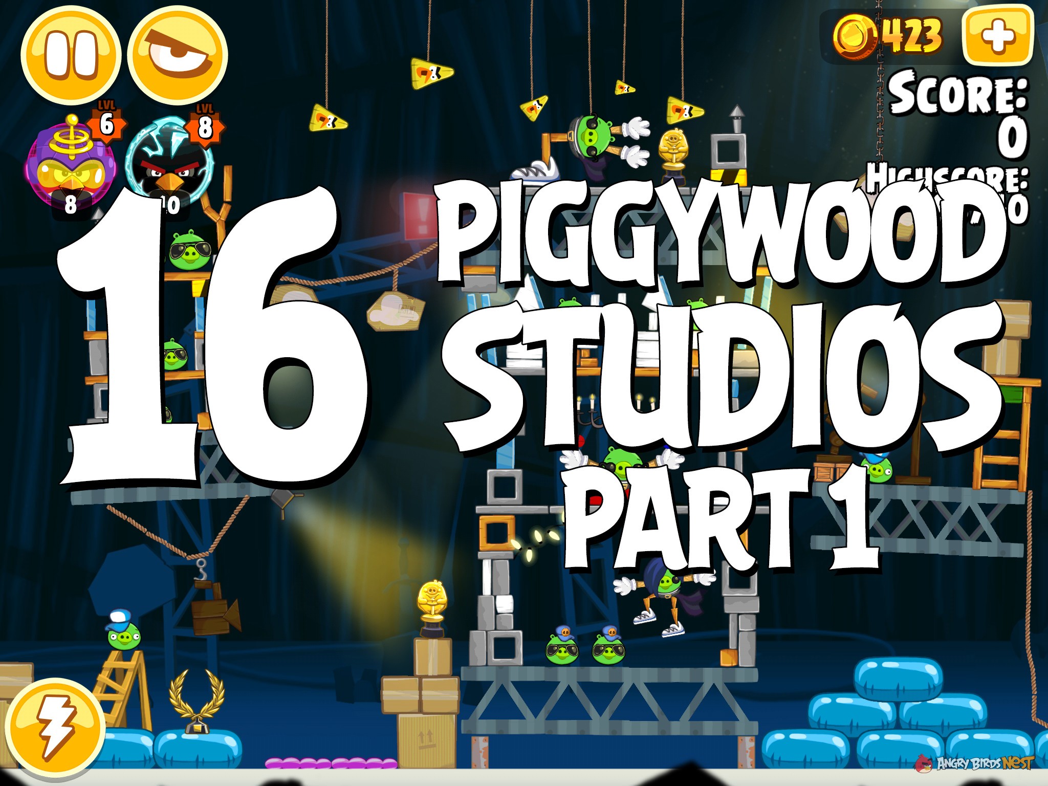 Angry Birds Seasons Piggywood Studios Part 1 Level 16