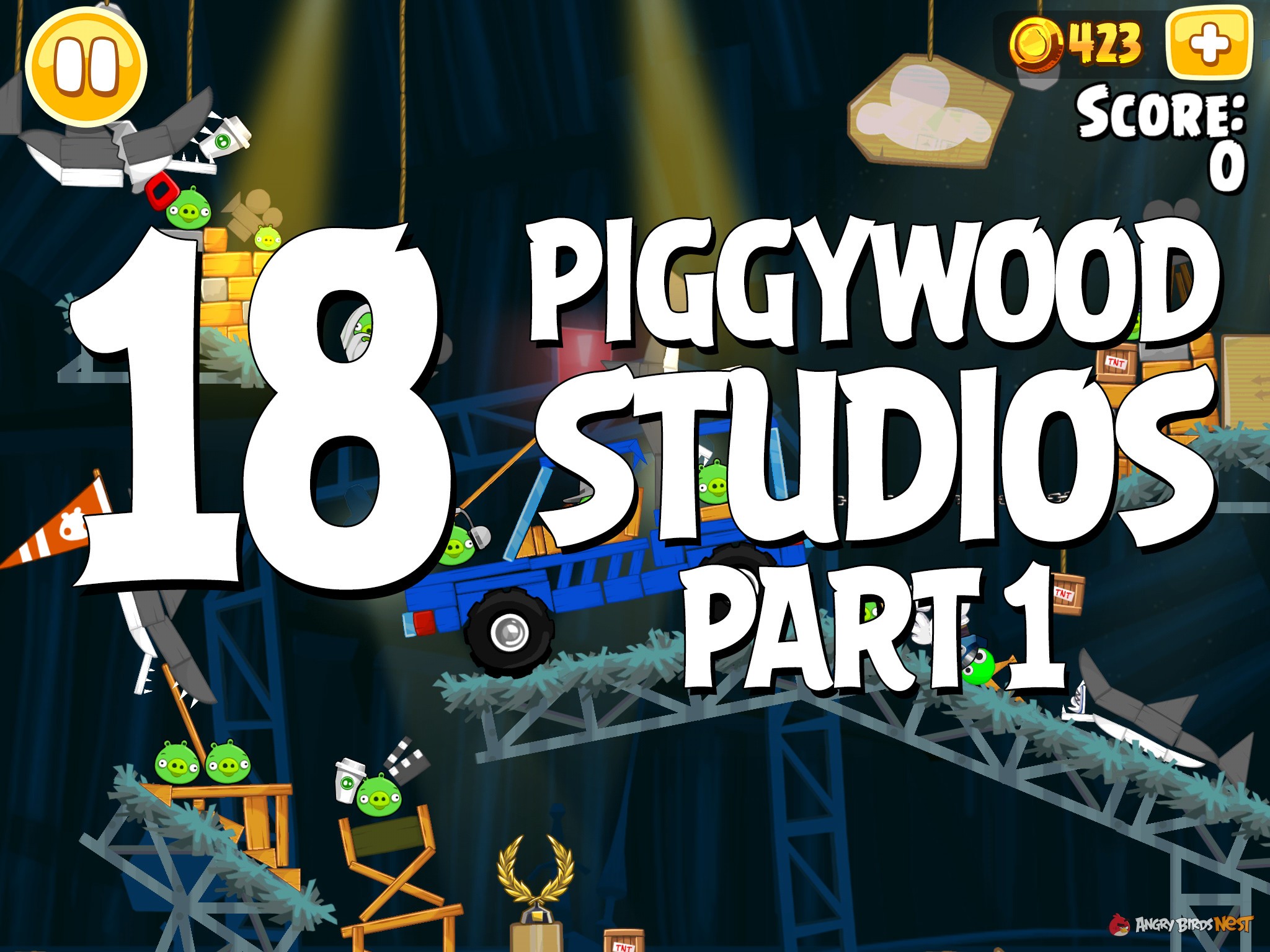 Angry Birds Seasons Piggywood Studios Part 1 Level 18
