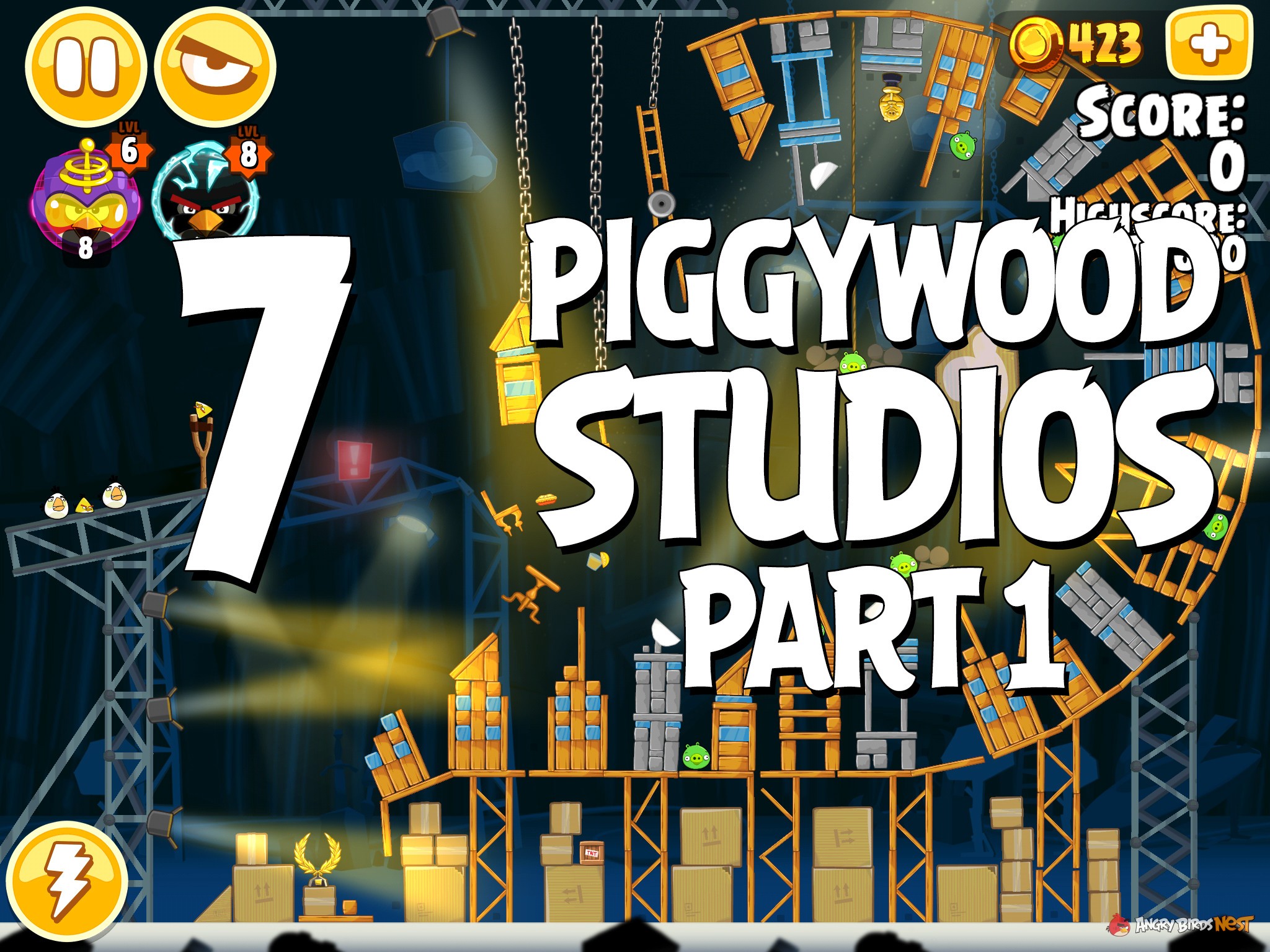 Angry Birds Seasons Piggywood Studios Part 1 Level 7