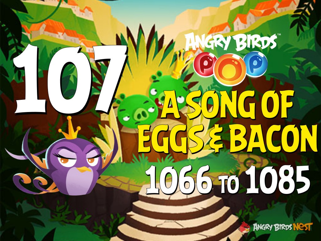 Angry-Birds-POP-Part-107-Levels-1066-to-1085-A-Song-Of-Eggs-And-Bacon