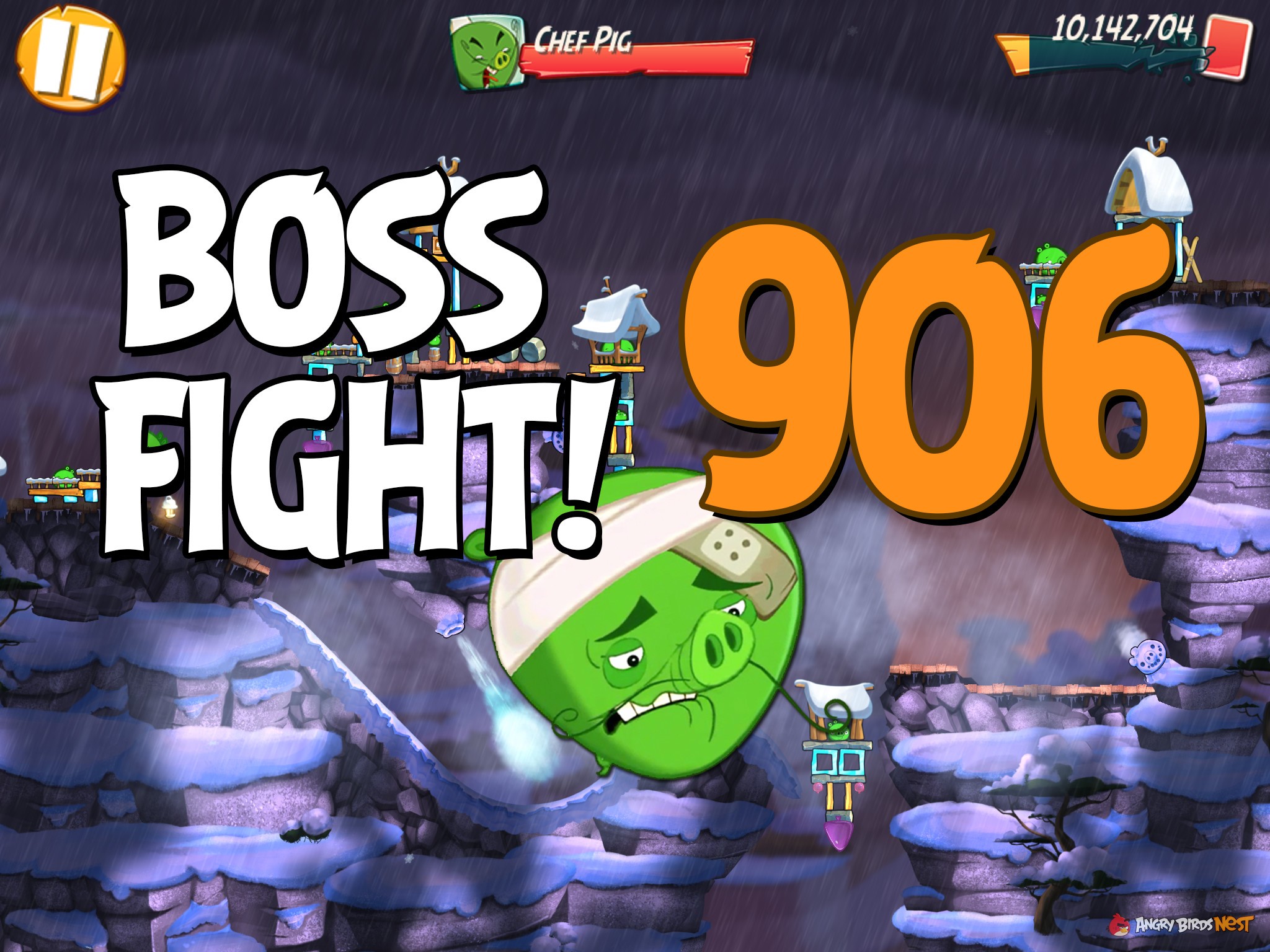 Angry Birds 2 Boss Fight Level 906